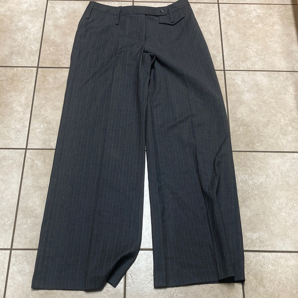 Women's Elegant Gray Wide Leg Pants